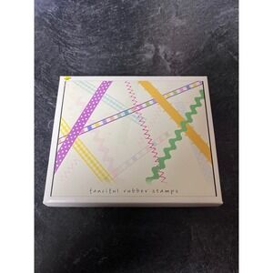 Hero‎ Arts Fanciful Ribbon Style Rubber Stamps Set Crafting Scrapbooking Card